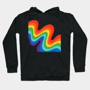 Rainbow Wave Hoodie